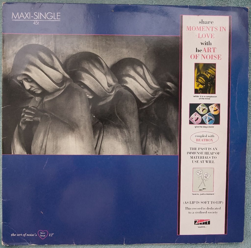 Maxi The Art Of Noise - Moments In Love, Ophalen of Verzenden, Gebruikt