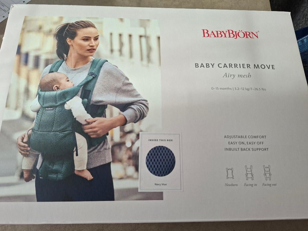 Porte bébé BabyBjorn, Ophalen, Zo goed als nieuw, Buik, Baby Björn