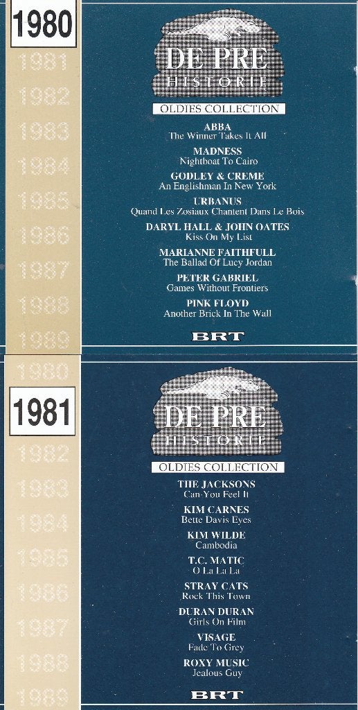 Volledige reeks De Prehistorie jaren  80 volume 1, Verzenden, Pop, Album