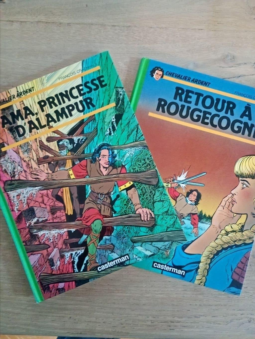 Lot Chevalier Ardent 17&18 Craenhals EO TBE, Livres, Plusieurs BD, Enlèvement ou Envoi, François Craenhals, Utilisé