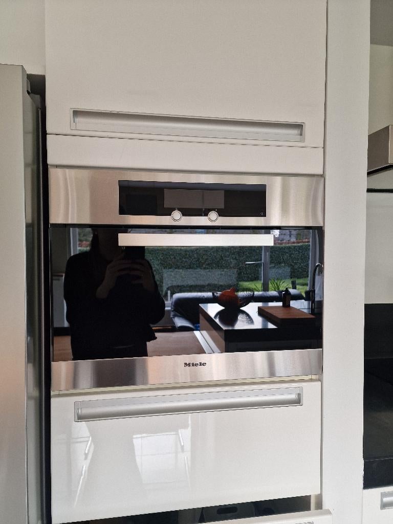 stoomoven Miele, Elektronische apparatuur, Ovens, Ophalen, 45 tot 50 cm, Gebruikt, Hete lucht