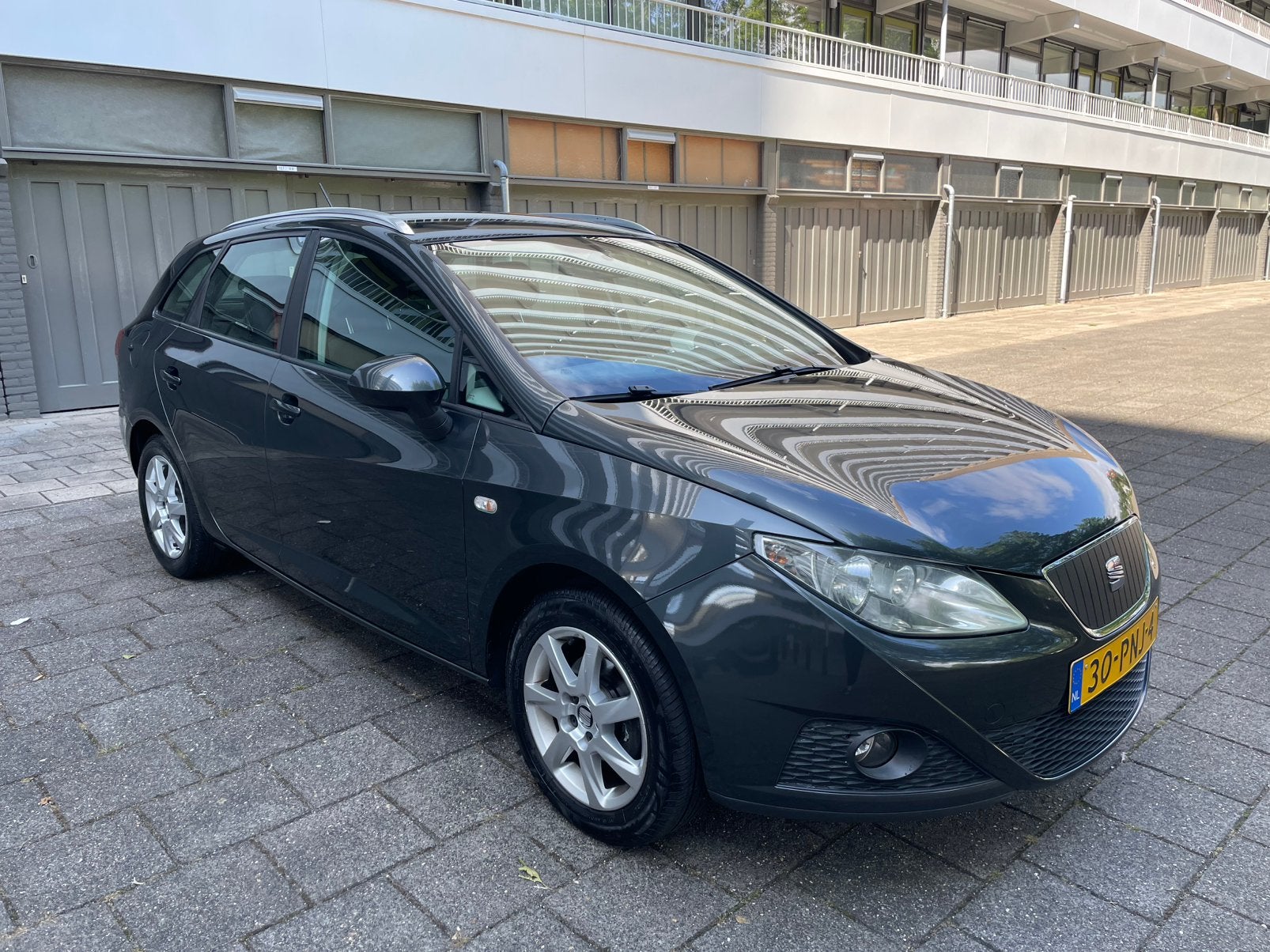 Seat ibiza ST 1.2 TDI Ecomotive, Auto's, Seat, Euro 5, Stof, Zwart, Ibiza
