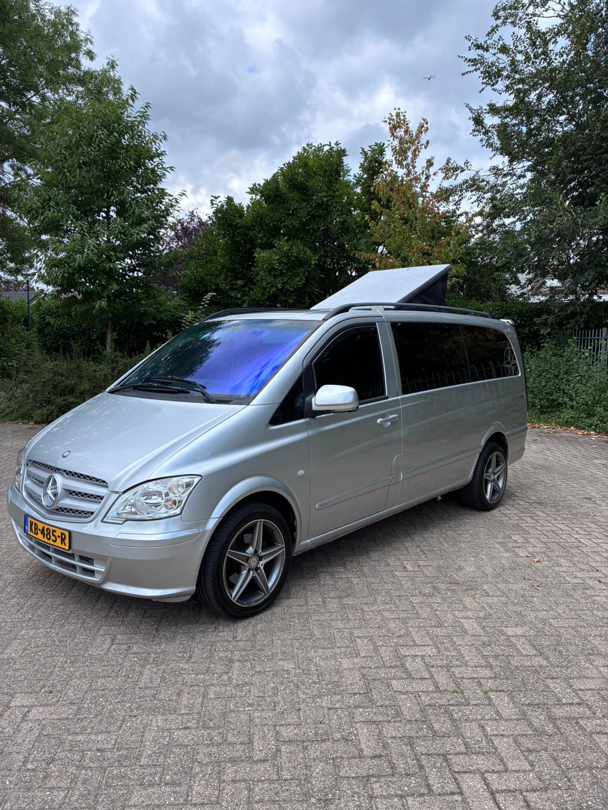 Mercedes Vito 2.2 cdi CAMPER HEFDAK AVANTGARDE 125 AIRCO, Buscamper of Camperbus, Tot en met 2, Mercedes-Benz, Airconditioning