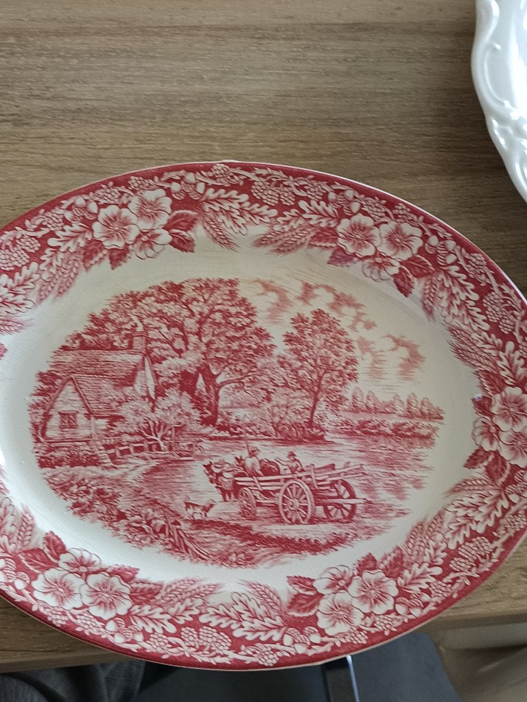 Engelse serveerschaal Constable series, Antiek en Kunst, Ophalen