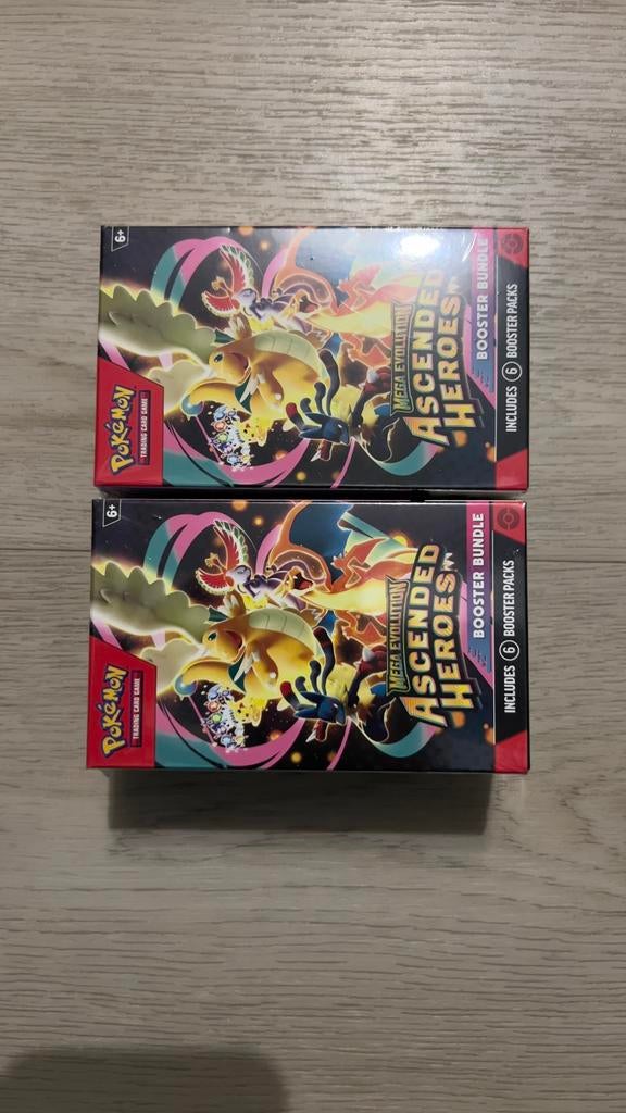 Pokémon ascended heroes booster bundle, Ophalen, Zo goed als nieuw, Booster