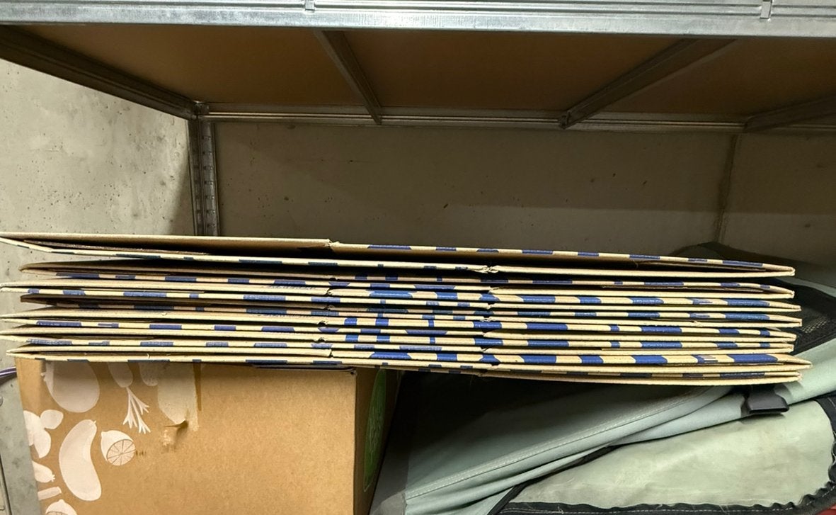 Verhuisdozen, Doe-het-zelf en Bouw, Kratten en Dozen, Ophalen, Gebruikt