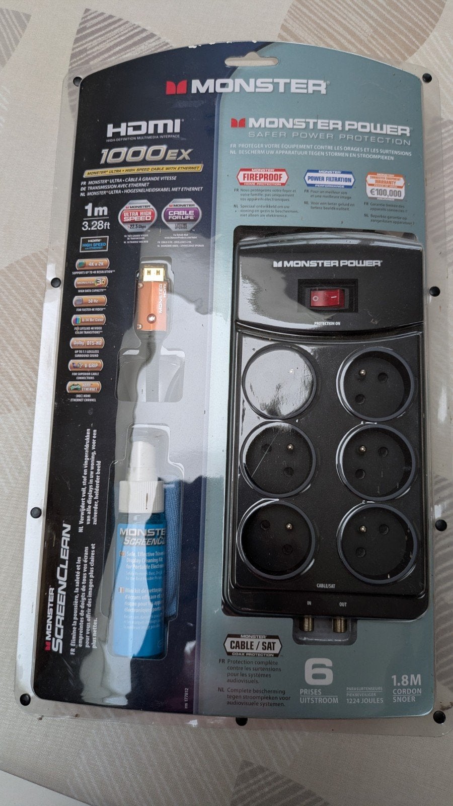 Monster power Safer power protection, Ophalen