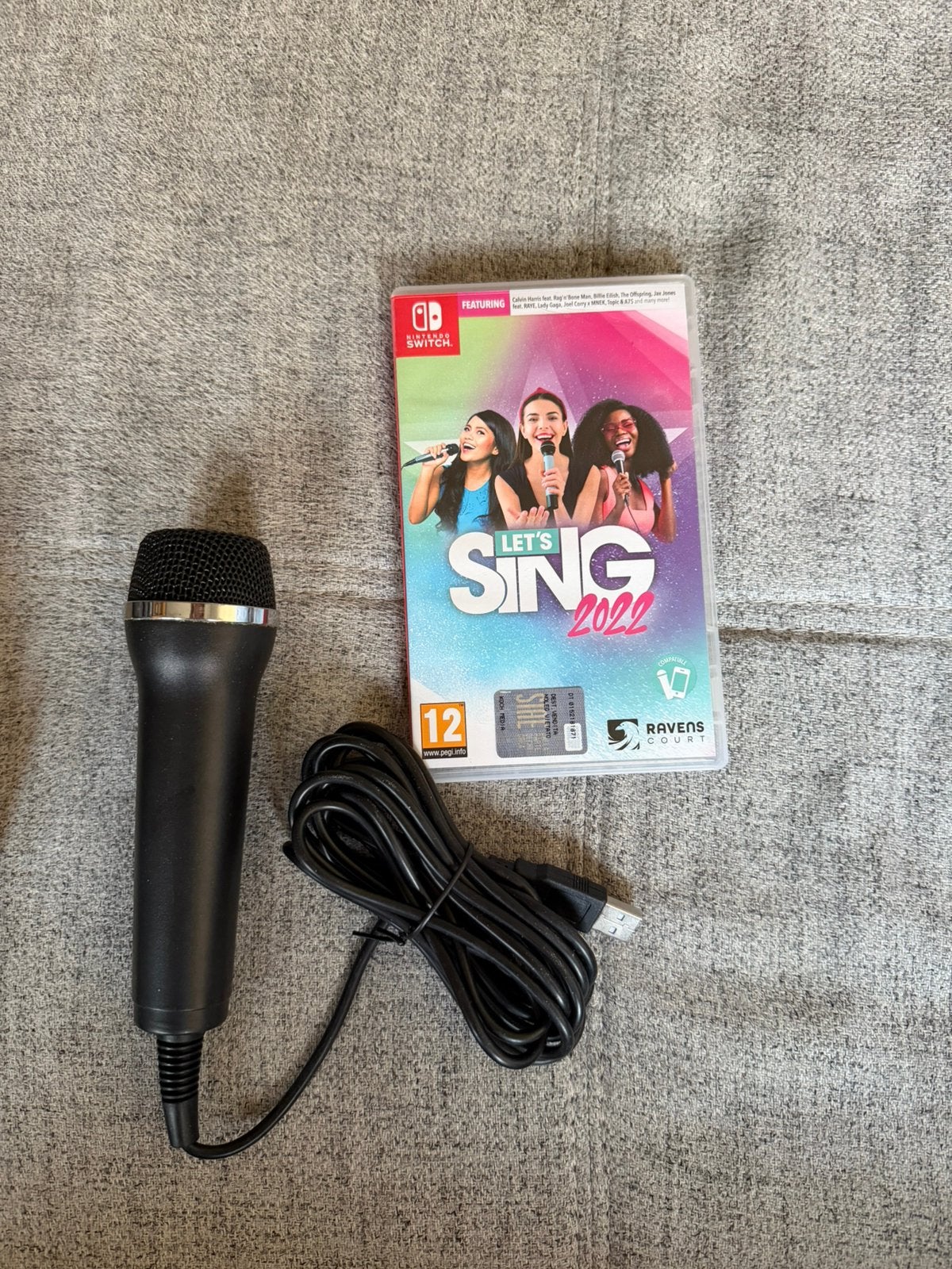 Nintendo switch game lets sing 2022, Consoles de jeu & Jeux vidéo, Enlèvement ou Envoi, Comme neuf