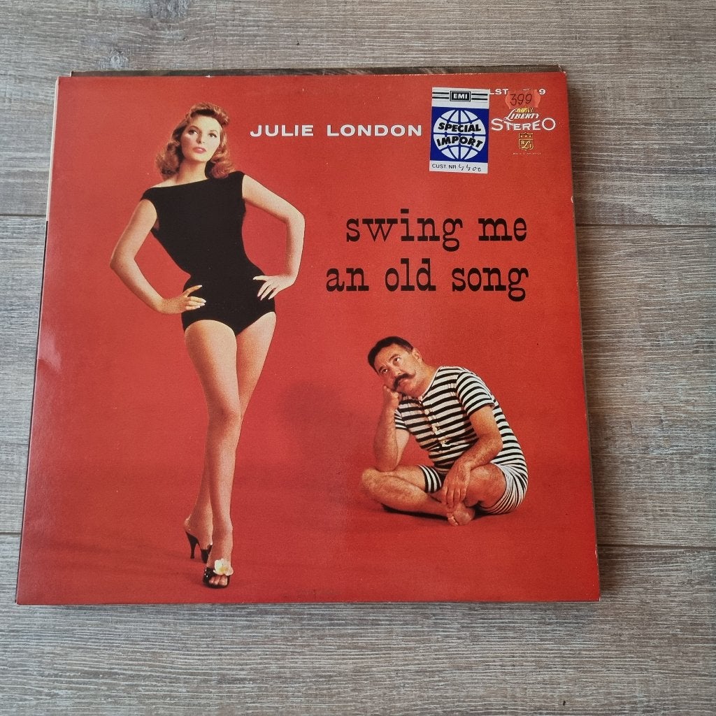 LP Julie London – Swing Me An Old Song, CD & DVD, Enlèvement ou Envoi, Comme neuf, Jazz, LP