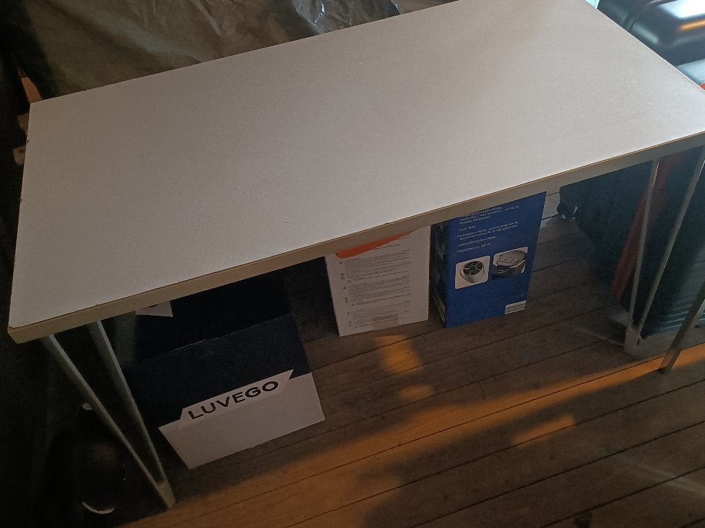 Keukentafel, Huis en Inrichting, Tafels | Eettafels, Ophalen, Gebruikt, 100 tot 150 cm, Keuken