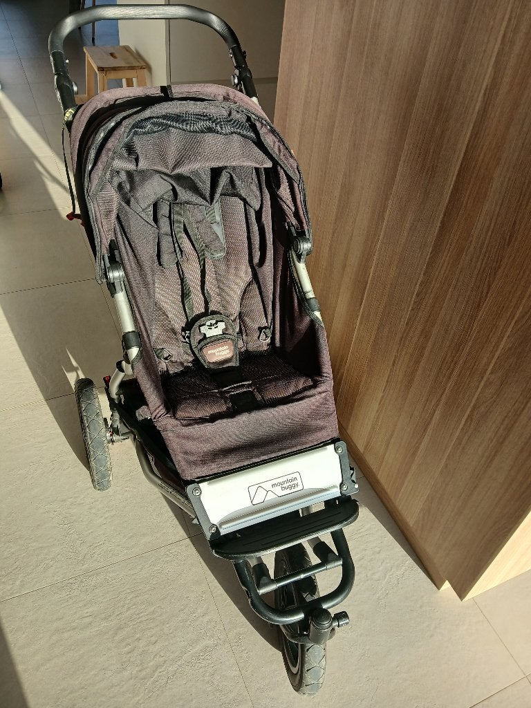 Mountain buggy Urban Jungle + accessoires, Kinderen en Baby's, Ophalen, Gebruikt, Overige merken, Regenhoes