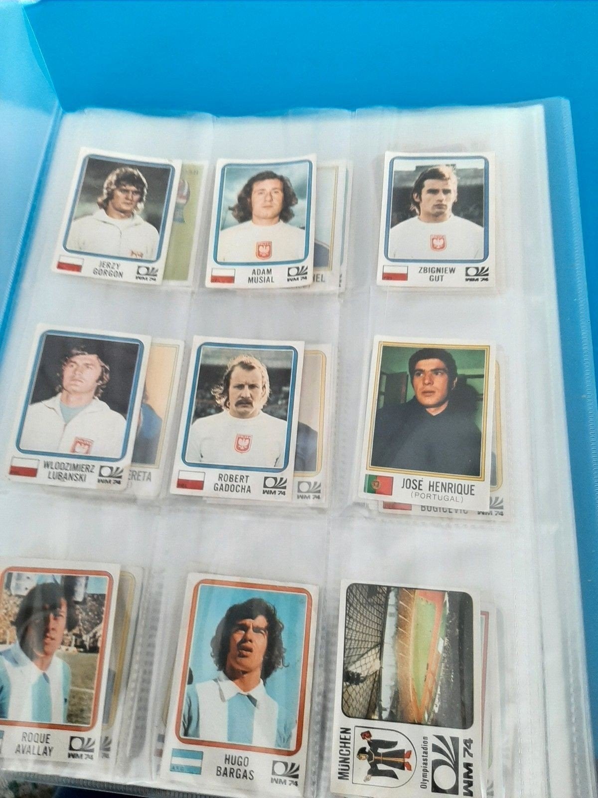 MÜNCHEN 74 PANINI-STICKERS ZELDZAAM!!