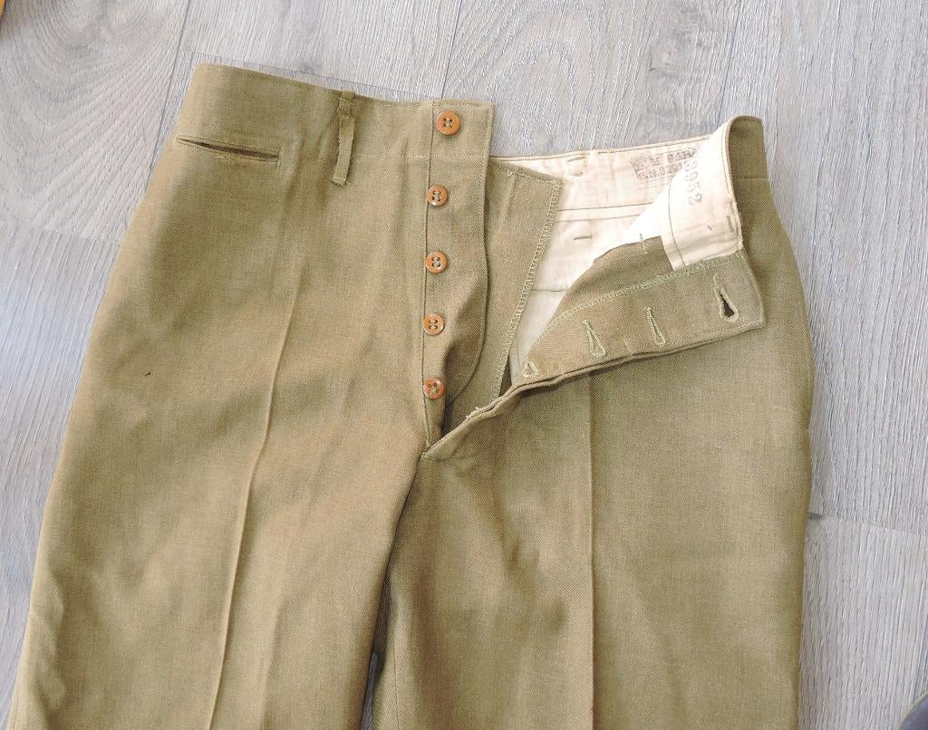 daté 1942 Pantalon de combat SOLDAT AMERICAIN, Envoi, Autres