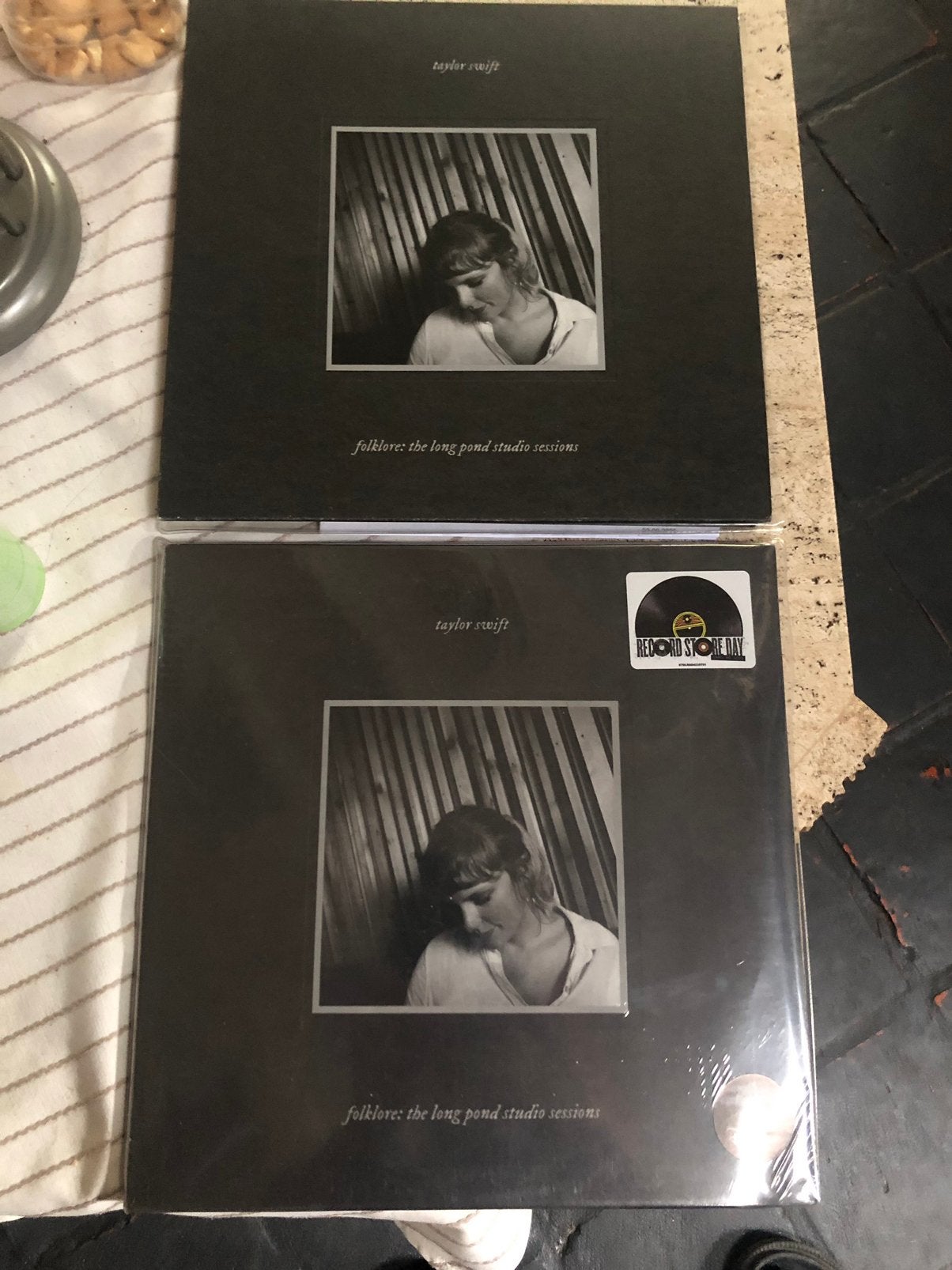 Vinyl:Taylor swift long pond Album Folklore(zonder stickers), Ophalen of Verzenden, Zo goed als nieuw