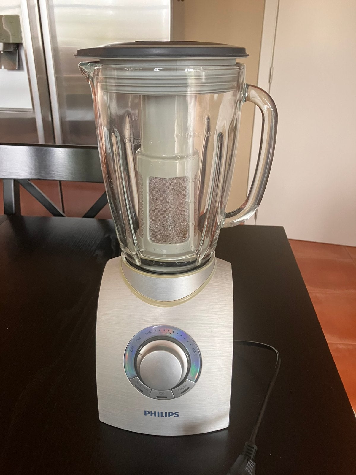 Blender Philips HR2094 alluminium, Electroménager, Enlèvement, Comme neuf, Mélangeur