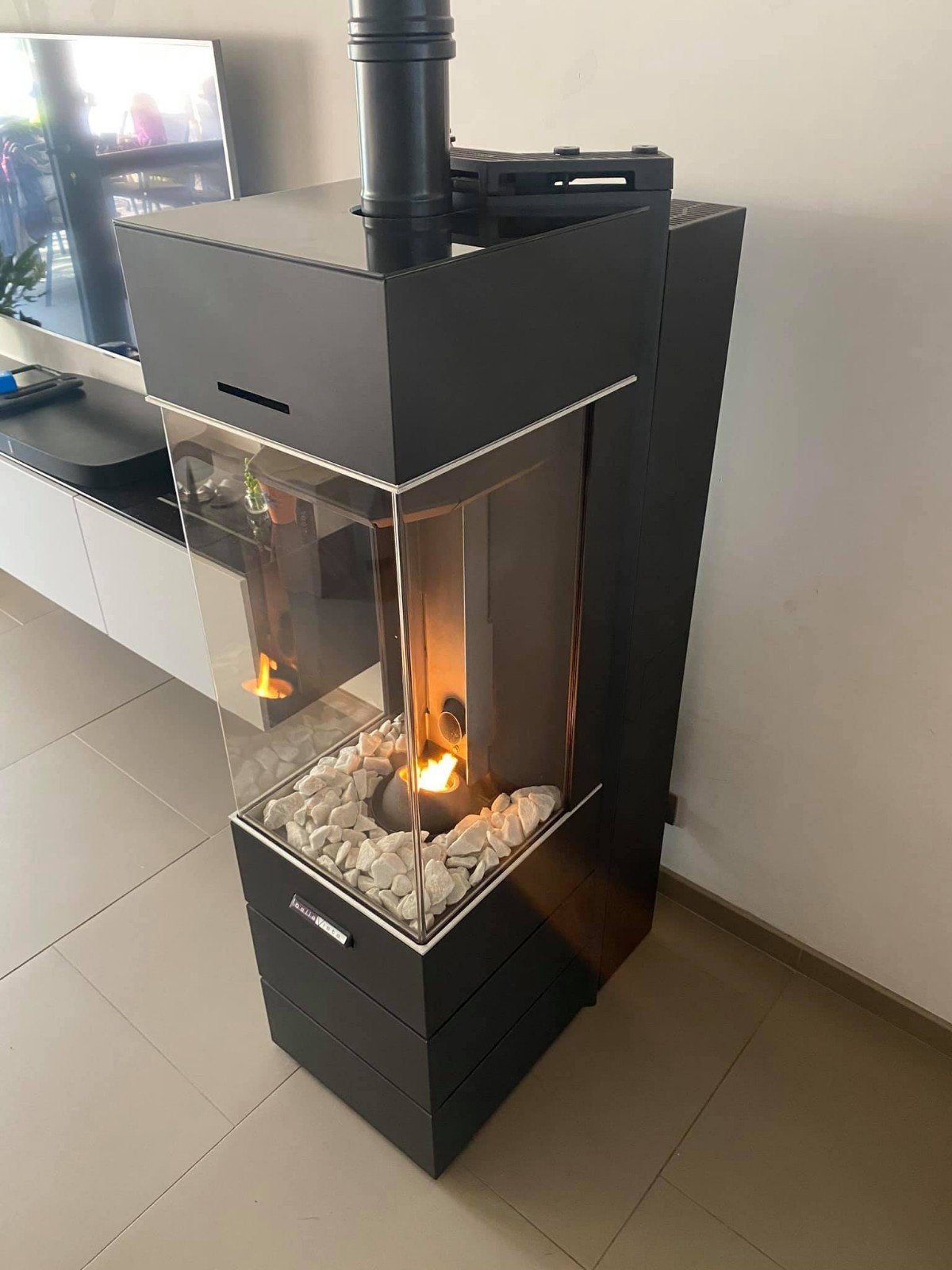 Poêle à granulés de luxe thermorossi Bellavista s2 12.4kw, Enlèvement