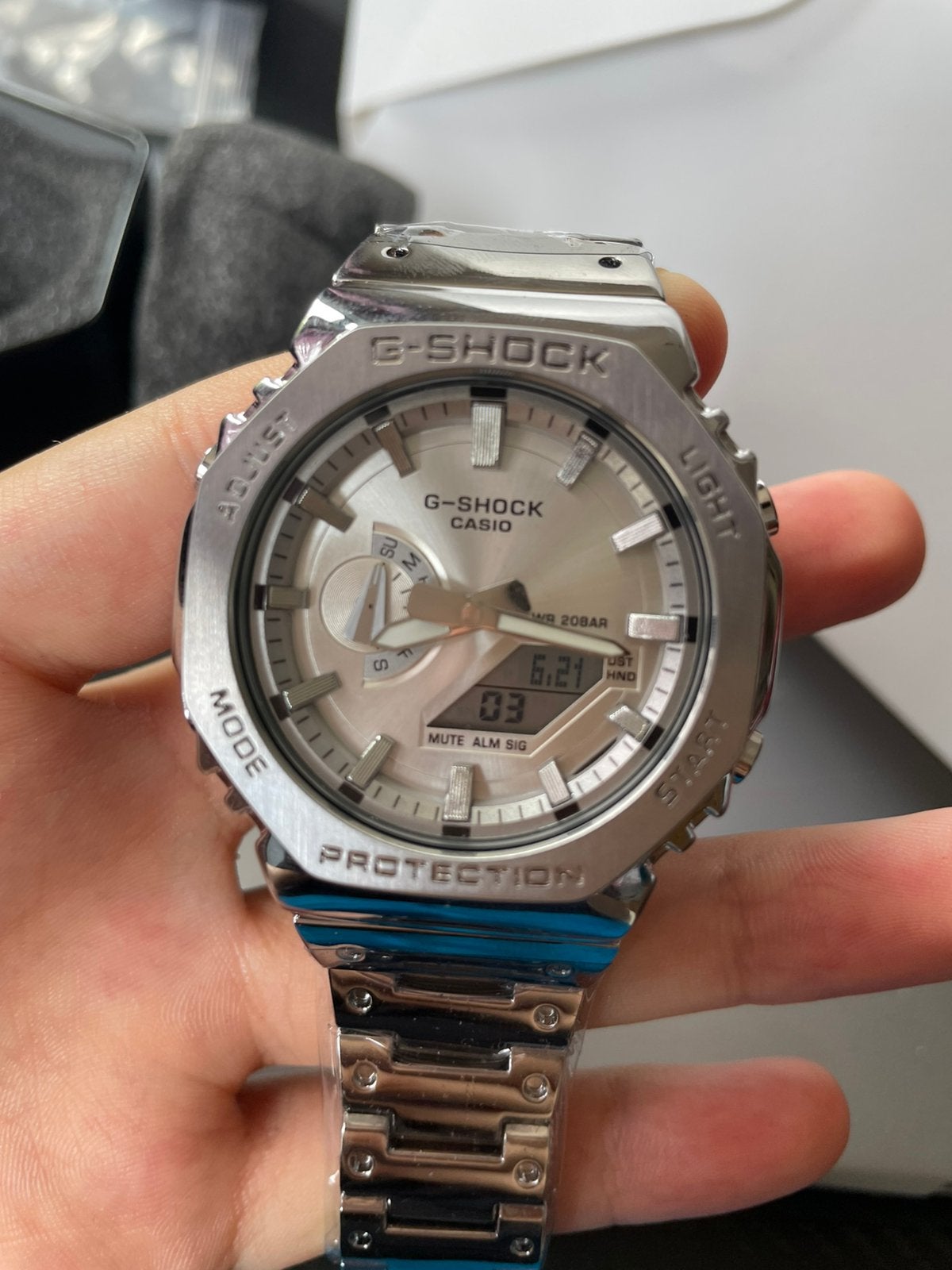 G-Shock Full Metal, Handtassen en Accessoires, Horloges | Heren, Ophalen of Verzenden, Zo goed als nieuw