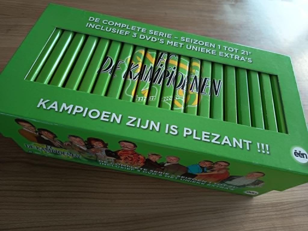 FC De Kampioenen DVD-box (seizoen 1 - 21), Ophalen, Alle leeftijden, Inclusief doosje, Nederlands