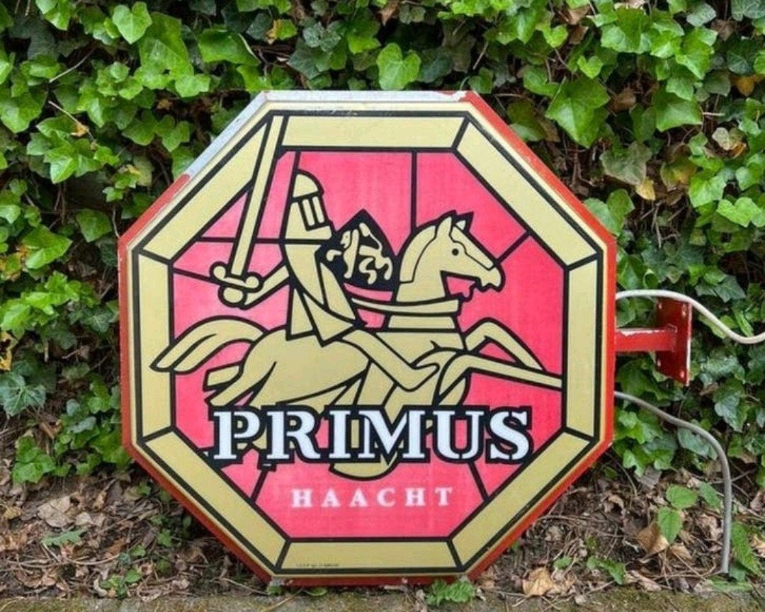 Primus haacht lichtbord, Ophalen of Verzenden