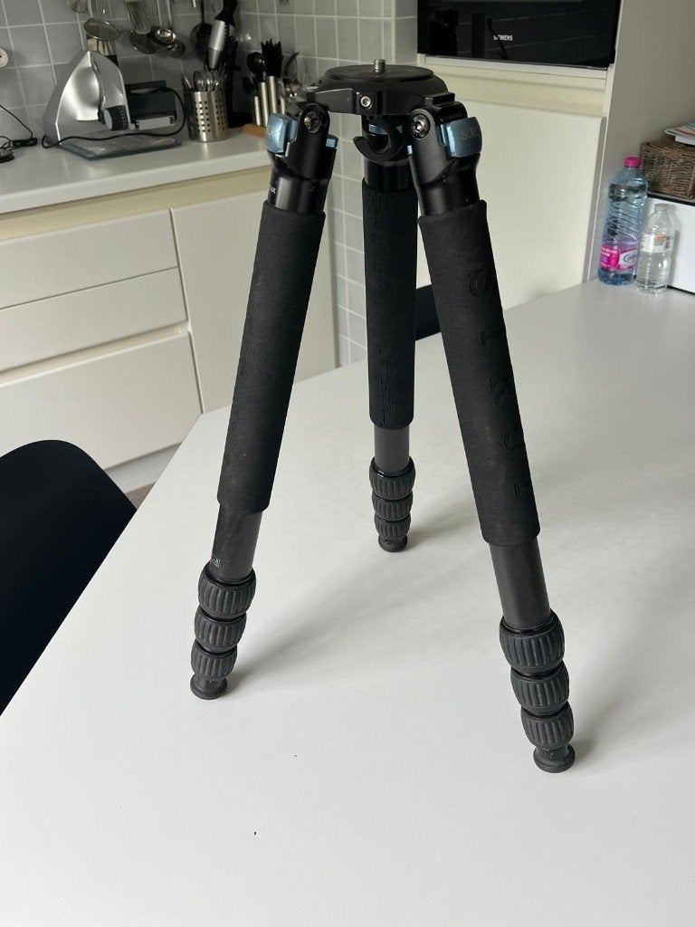 Statief - Sirui Reporter R-5214X, Audio, Tv en Foto, Fotografie | Statieven en Balhoofden, Ophalen, Zo goed als nieuw, 150 tot 175 cm