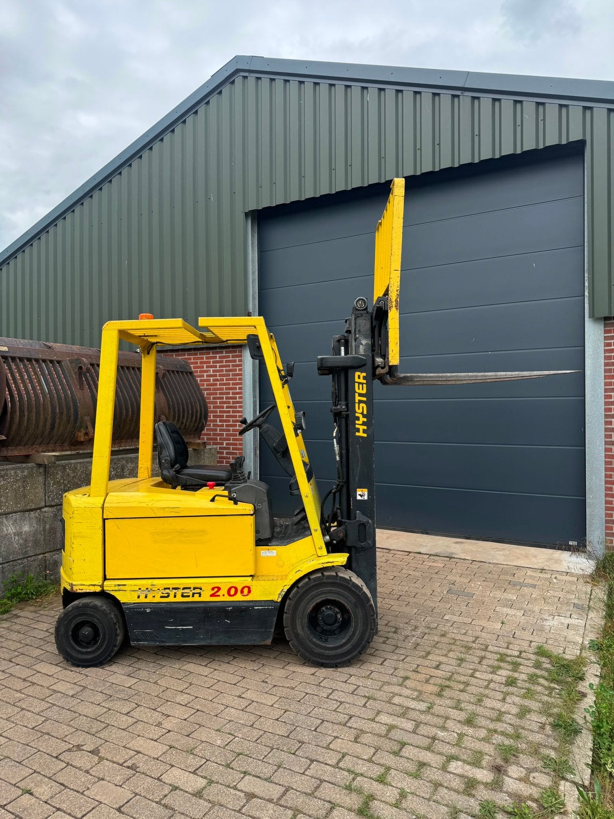 Nette Hyster Elektrische heftruck., Zakelijke goederen, Machines en Bouw | Heftrucks en Intern transport, Heftruck, Elektrisch