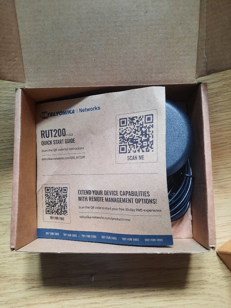 Teltonika RUT200 industriële LTE WiFi-router, Ophalen of Verzenden, Nieuw, Teltonika