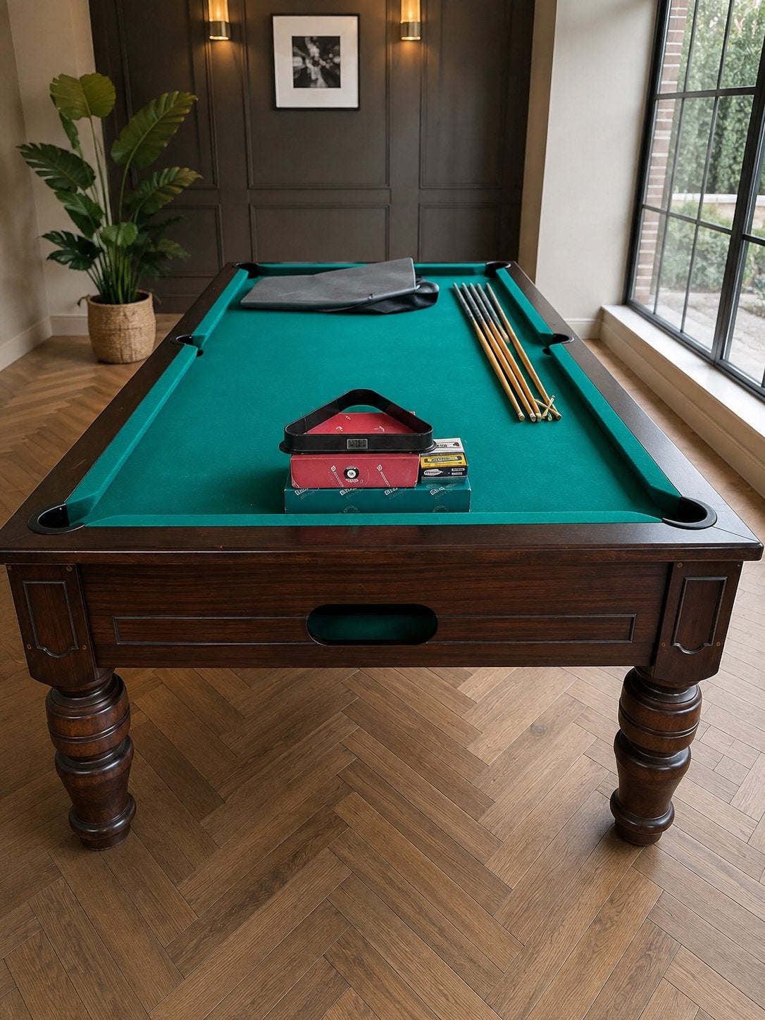 Table de billard polonaise faite main, Enlèvement, Comme neuf, Table de billard