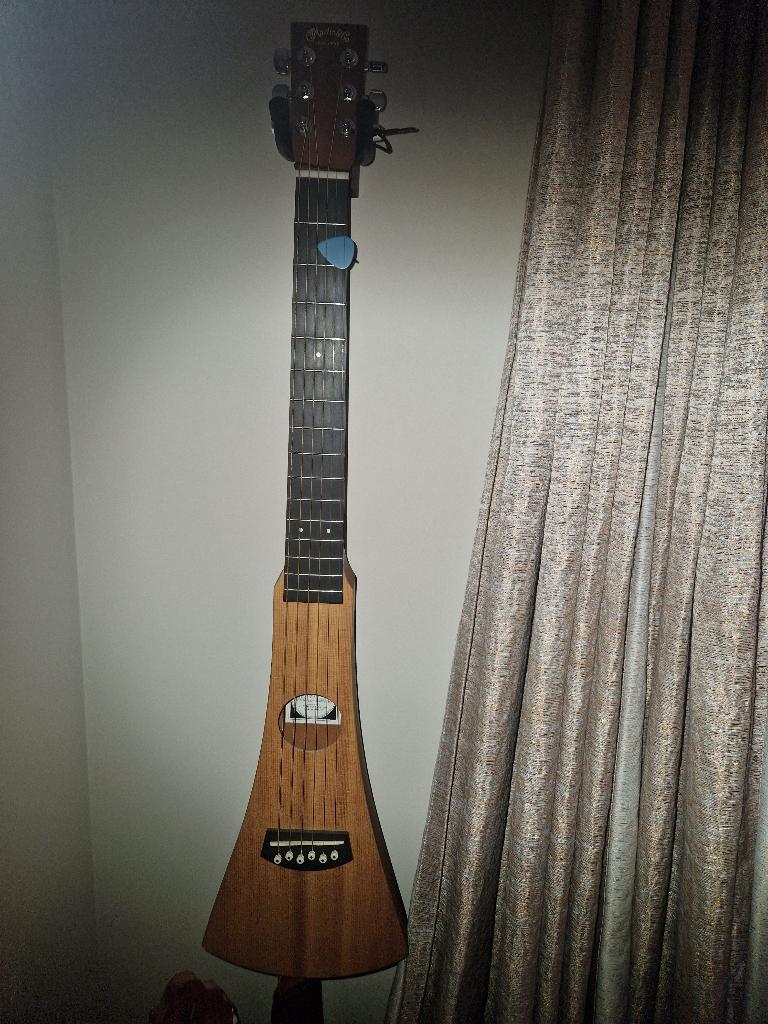 reisgitaar, Enlèvement, Comme neuf, Guitare Western ou Guitare Folk, Avec valise