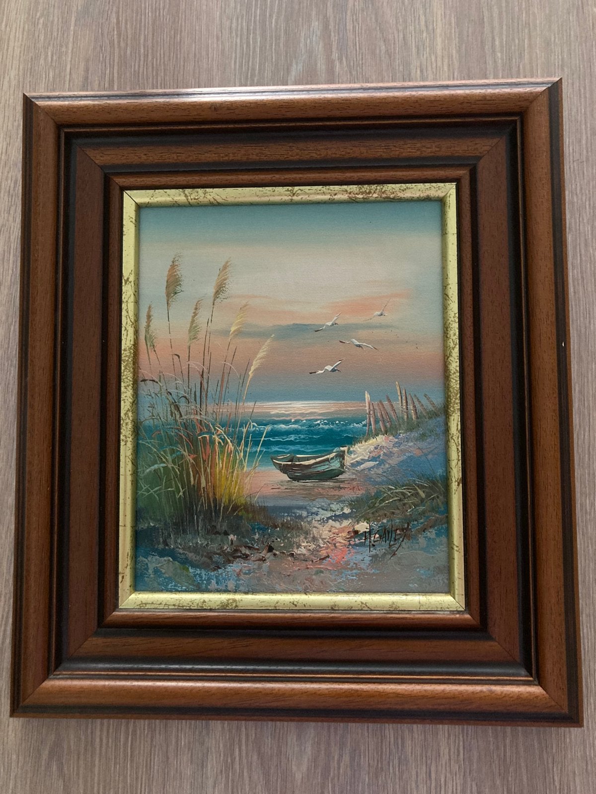 Prachtig olieverf schilderij , 20e-eeuw, Howard Gailey, Ophalen of Verzenden, Gesigneerd, Olieverf