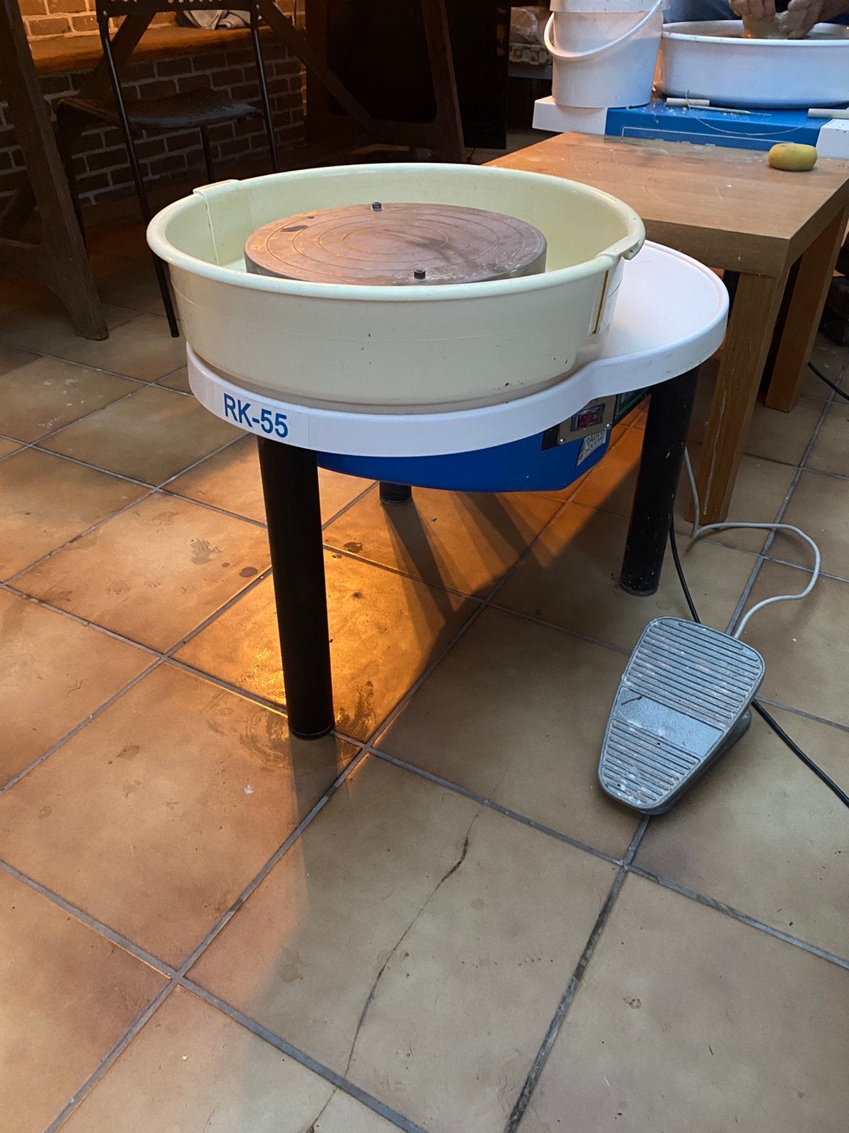 Draaischijf Shimpo RK55  incl. Stoeltje, Enlèvement, Utilisé