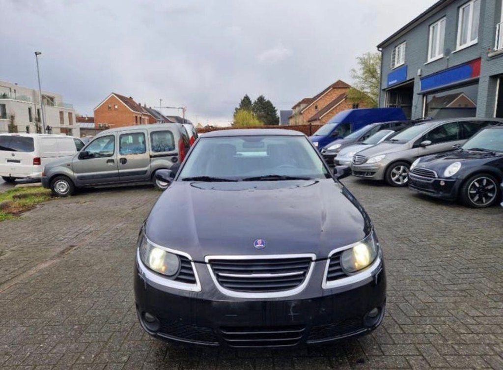 Saab 9-5 – 2.0 Diesel Automaat Bj 2007 145000km, 110 kW, 4 cilinders, 700 kg, Leder en Stof