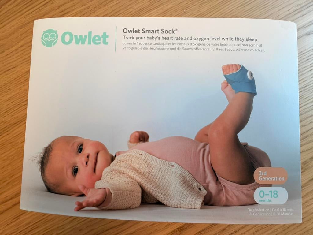 Owlet Smart Sock (3eme generation), Enlèvement ou Envoi, Comme neuf