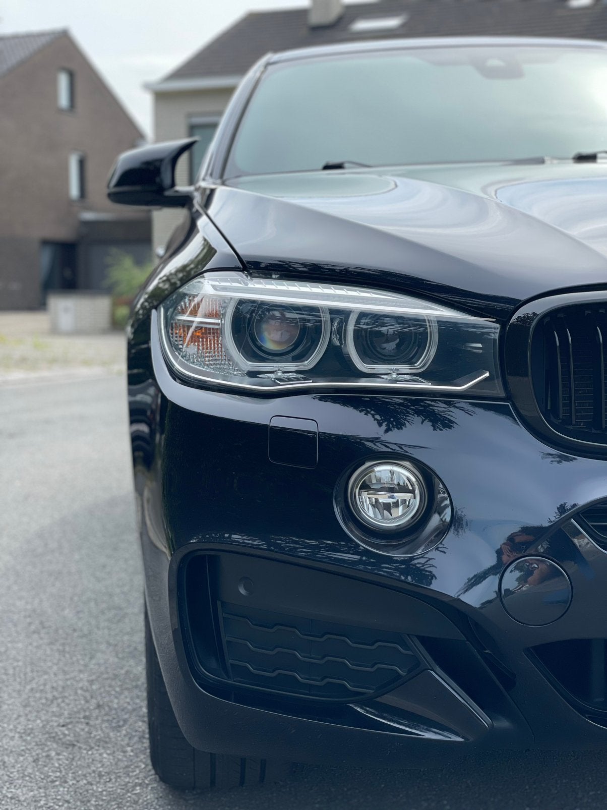 Bmw x6 f16 3.0D M-pack profermance individual  euro6b, Automaat, Blauw, Bedrijf, Diesel