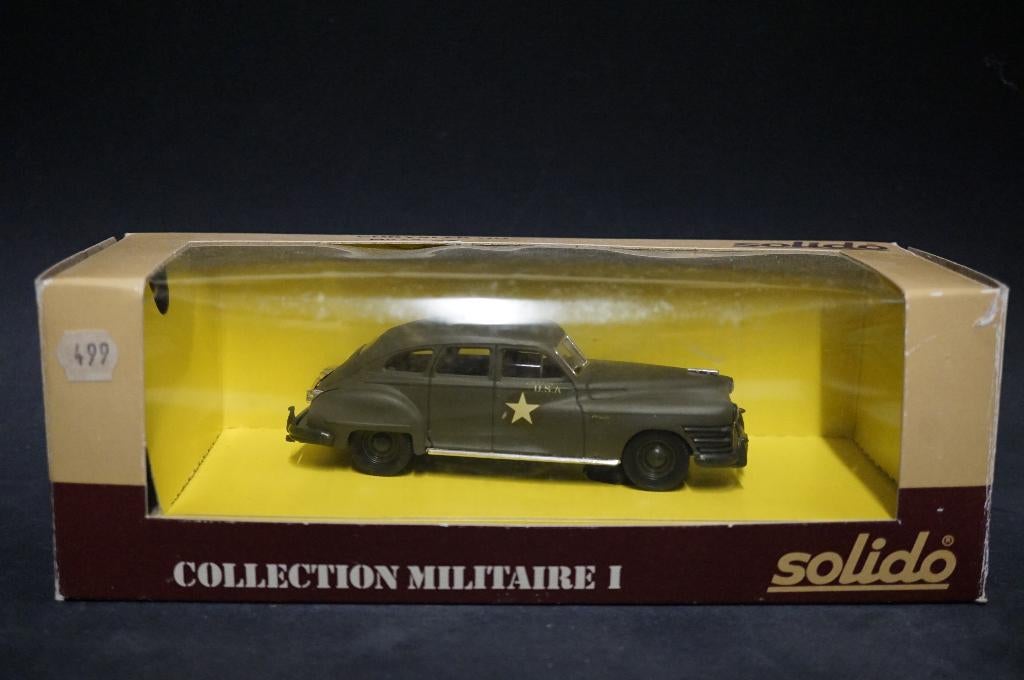 Solido Chrysler militaire sedan - 1/43 - TOP, Enlèvement ou Envoi, Comme neuf, Solido