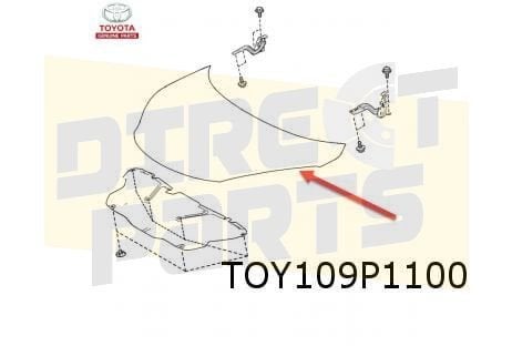 Toyota Aygo X (3/22-) motorkap (te spuiten) Origineel! 53301, Neuf, -, -, Toyota