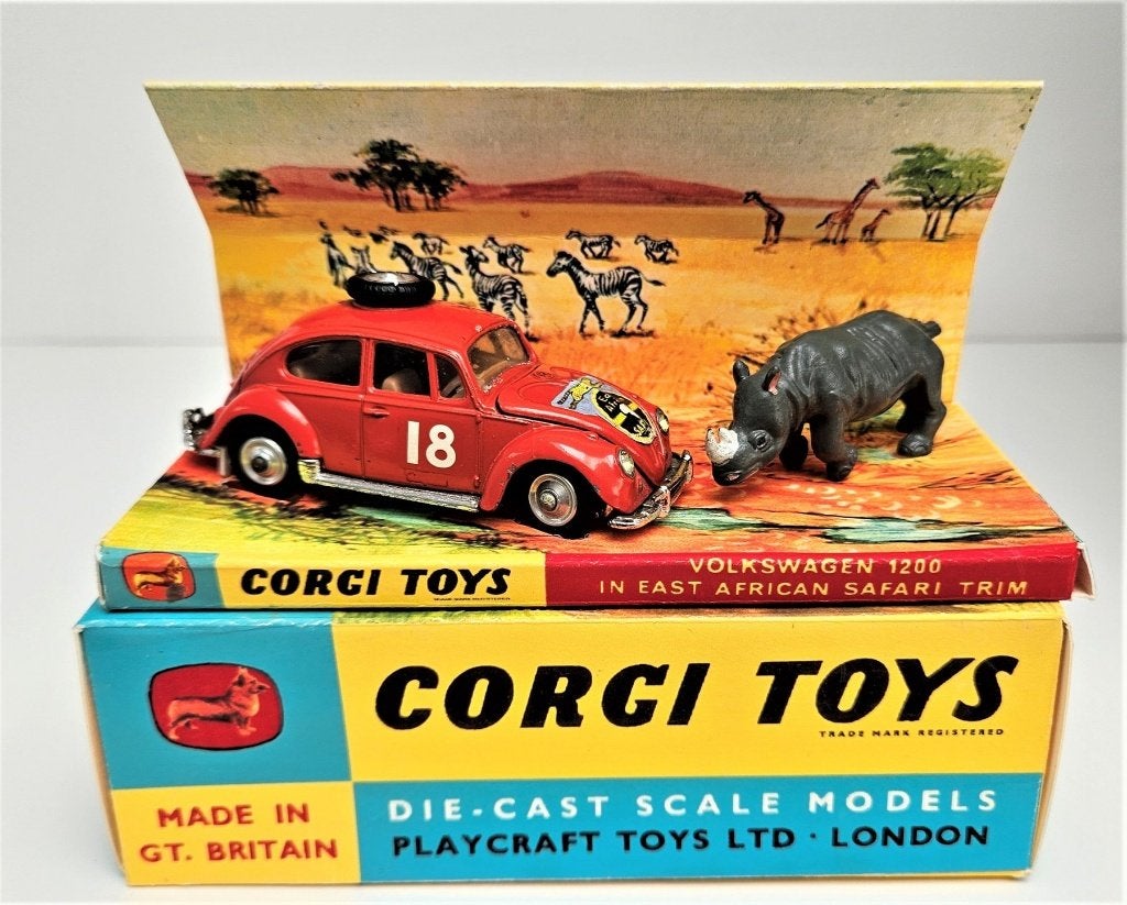 Corgi Toys VW East African Safari, Enlèvement ou Envoi, Utilisé, Voiture, Corgi