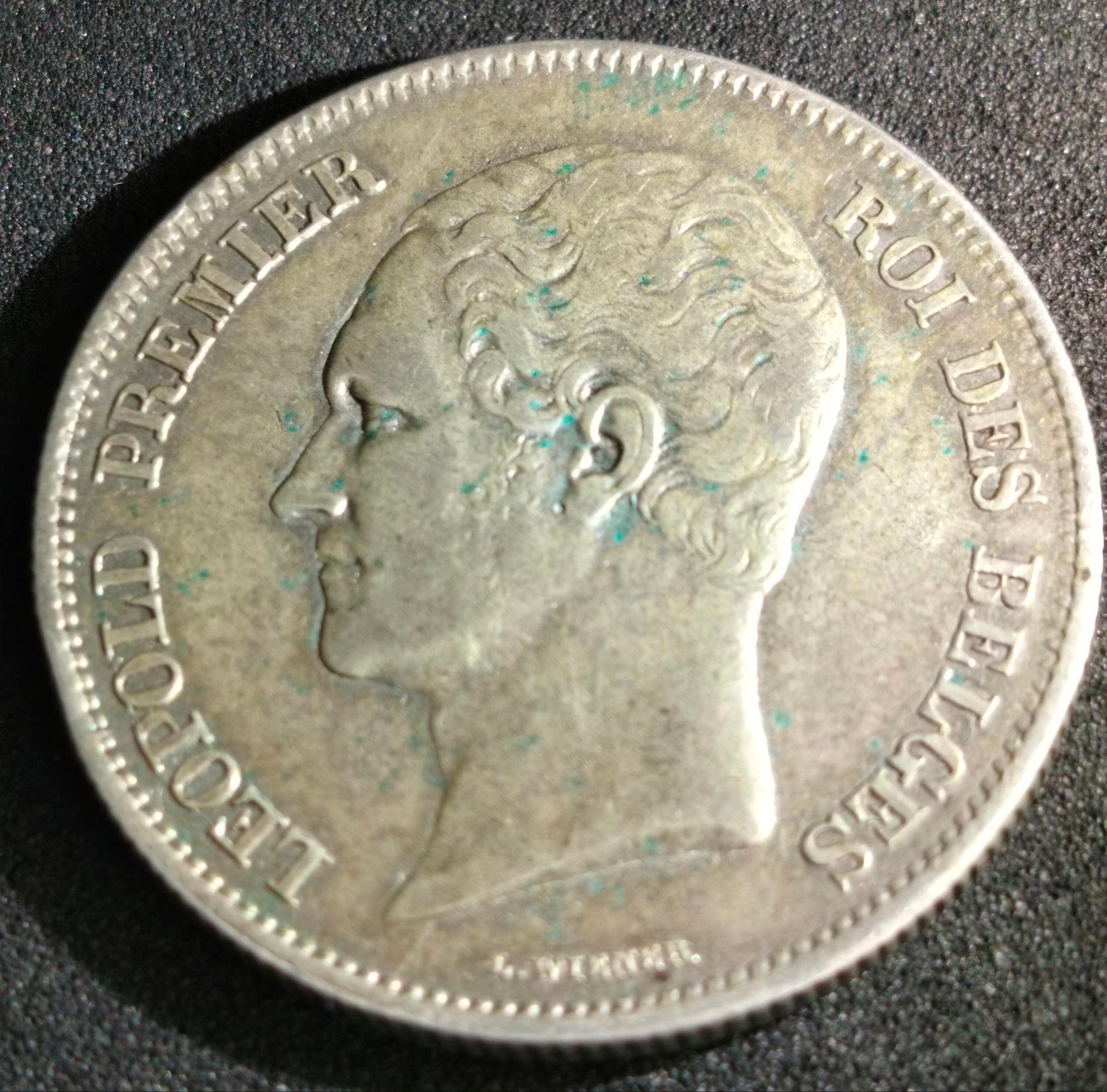 2 1/2 FR 1849 klein hoofd, Postzegels en Munten, Ophalen of Verzenden