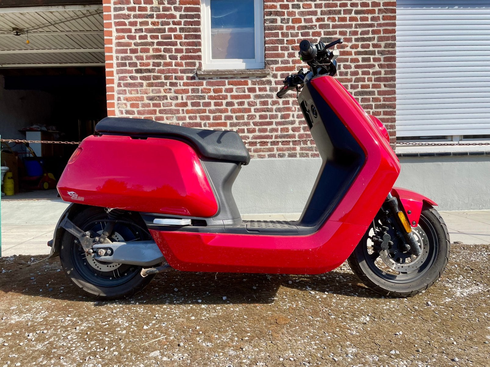 Niu elektrische scooter., Enlèvement, Utilisé, Classe B (45 km/h), Électrique