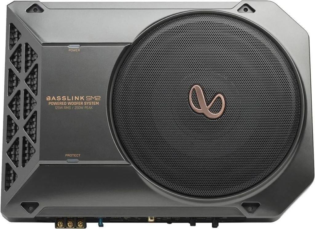 Basslink SM2 - 8 inch - Actieve subwoofer 125 watts RMS, Auto diversen, Autospeakers, Ophalen of Verzenden, Nieuw