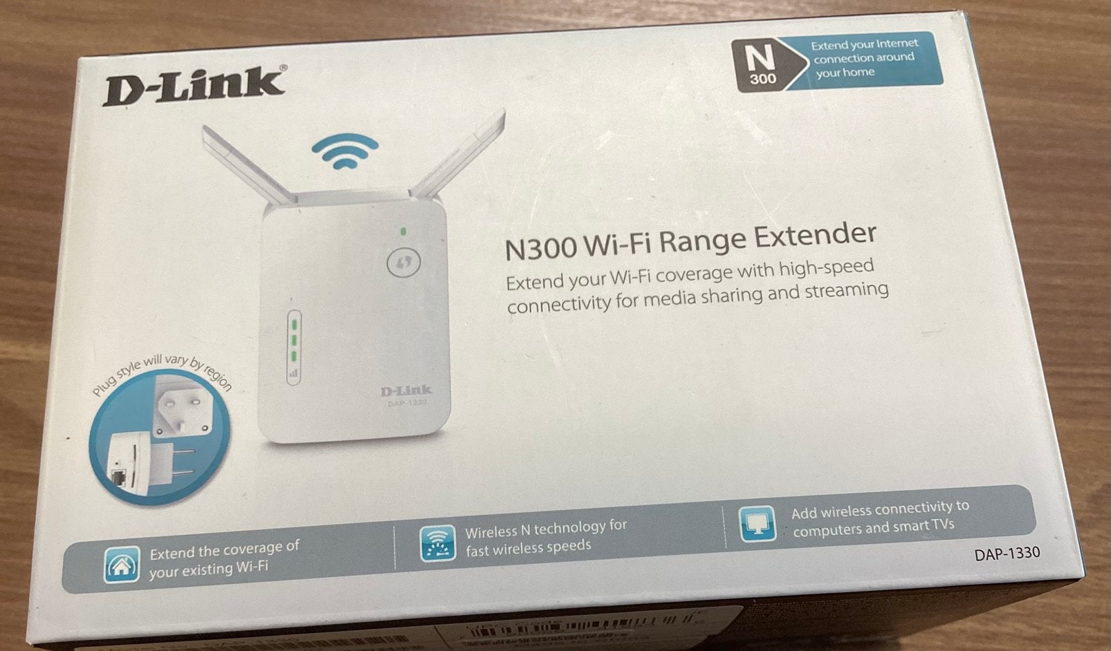 WIFI versterker N300, Ophalen, Zo goed als nieuw