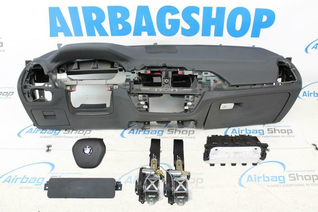 Airbag kit Tableau de bord HUD couture bleu BMW X4 G02, Gebruikt, Ophalen of Verzenden