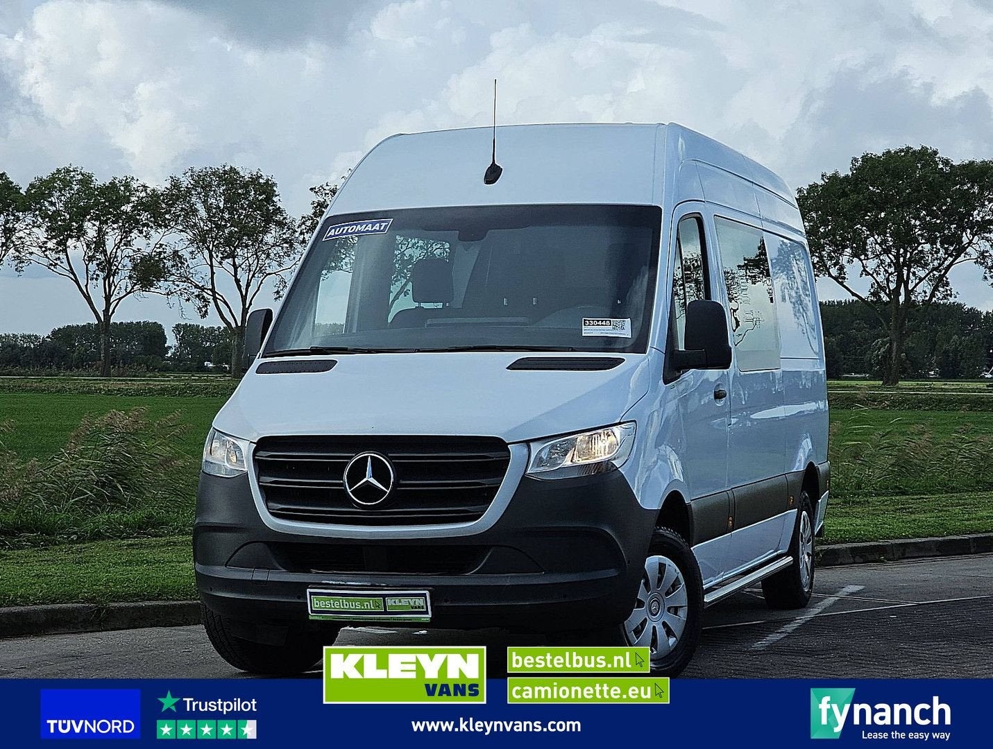 Mercedes-Benz SPRINTER 311 L2H2 Dubbele Cabine!, Automaat, Wit, Mercedes-Benz, Bedrijf