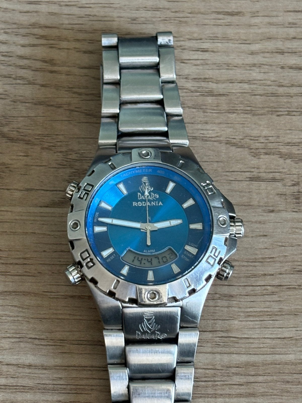 rodania dakar horloge (09/02/2008), Staal, Gebruikt, Staal, Polshorloge