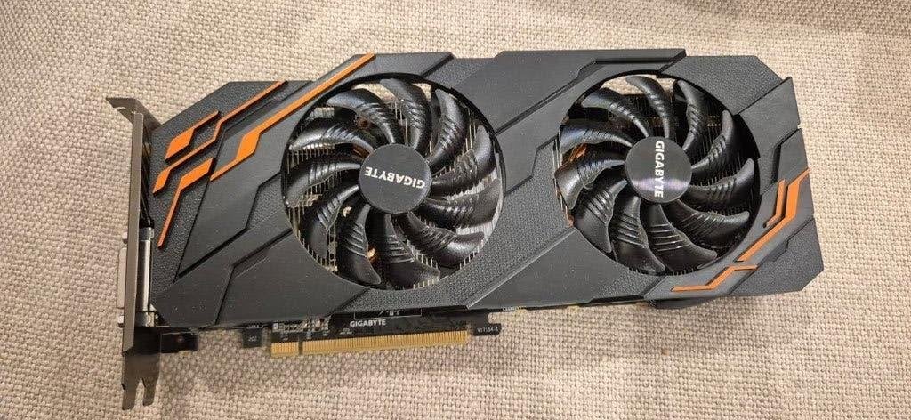 NVIDIA Gigabyte GeForce GTX 1070 Ti Gaming 8G, Informatique & Logiciels, Cartes vidéo, Comme neuf, Nvidia, GDDR5, HDMI, DisplayPort