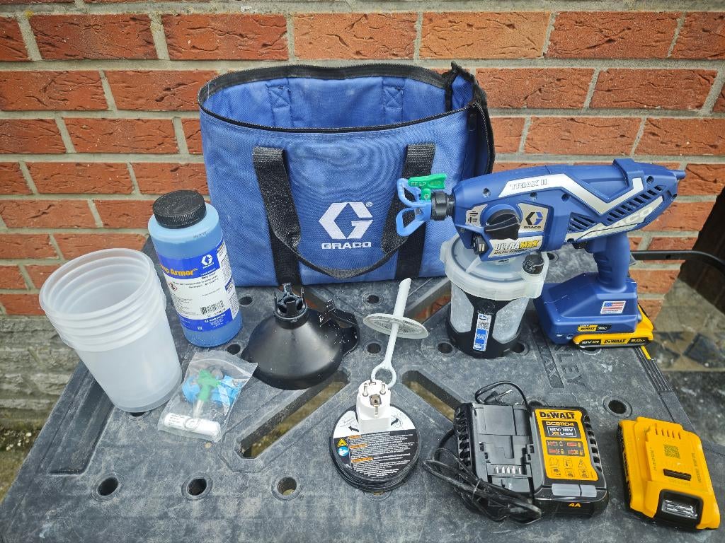 Airless Graco Ultramax, Enlèvement ou Envoi, Comme neuf, Pulvérisateur de peinture ou Pompe à peinture