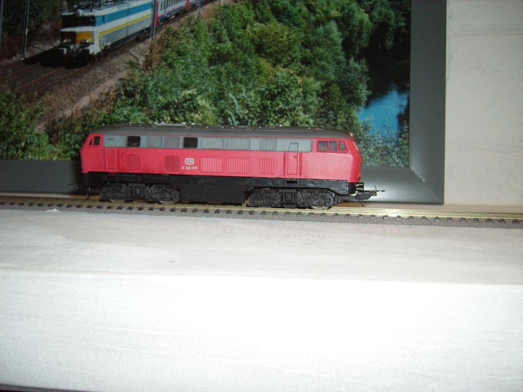 LIMA DIESELLOCOMOTIEF VAN DE DB  SERIE V160, Hobby en Vrije tijd, Modeltreinen | H0, Gebruikt, Ophalen of Verzenden, Analoog, Lima
