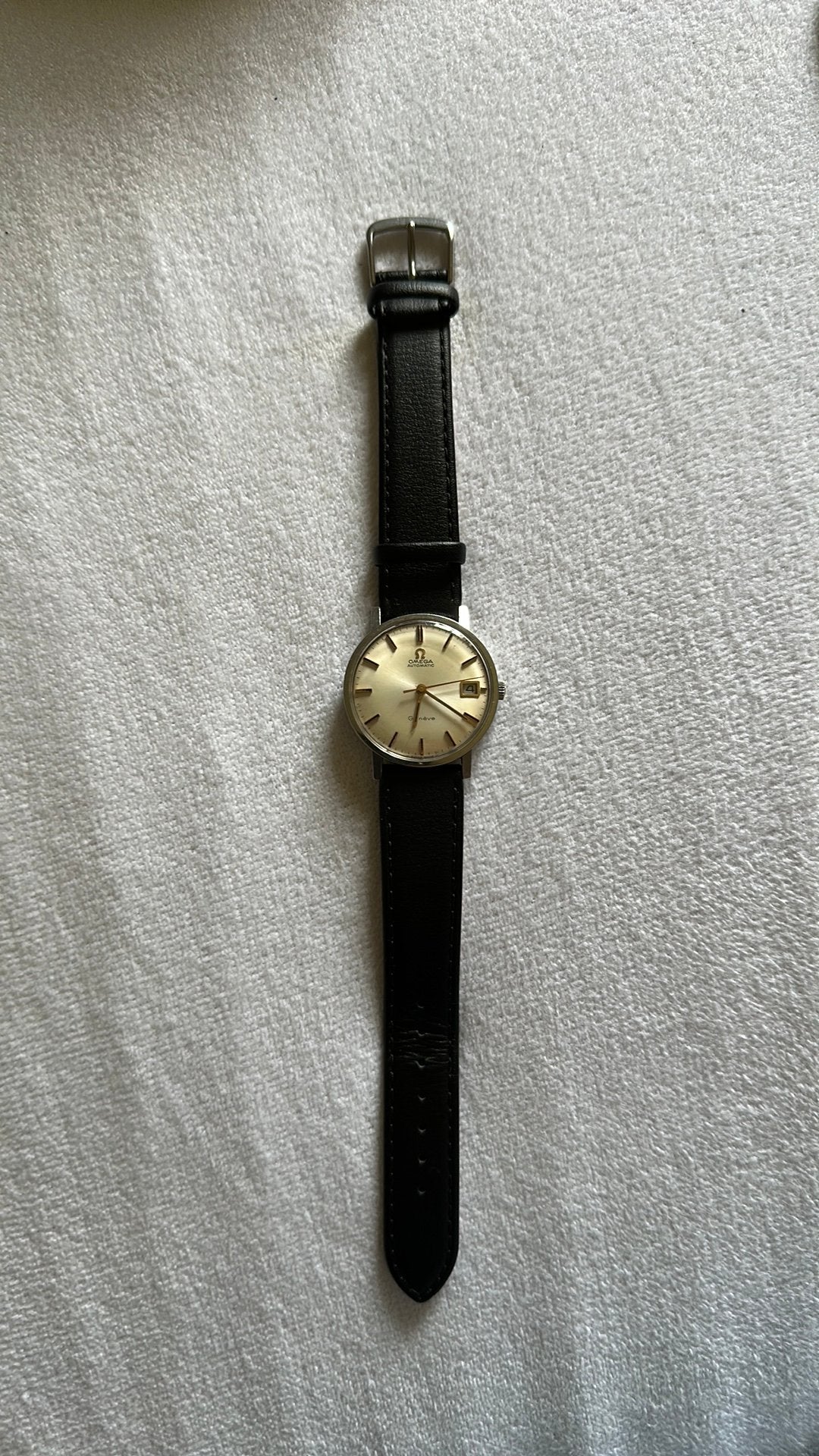 Omega Genève Automatic, Ophalen of Verzenden, Zo goed als nieuw, Omega