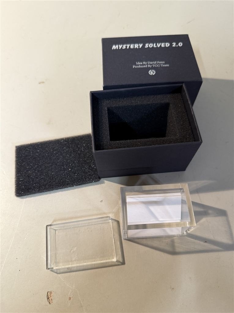 David Penn Magic Trick - Mystery Solved 2.0 - met Kaarten, Hobby en Vrije tijd, Gezelschapsspellen | Overige, Ophalen of Verzenden