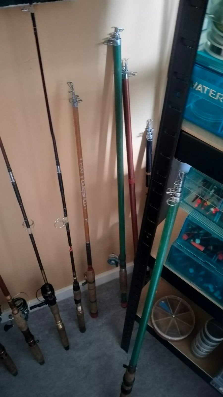 vaste lijnen en telcopishe werphengels, Sports nautiques & Bateaux, Enlèvement ou Envoi