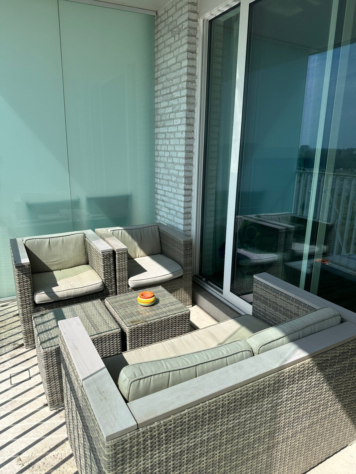 Lounge set buiten, Jardin & Terrasse, Ensembles de jardin, Enlèvement, Utilisé, 4 places, Sets de jardin